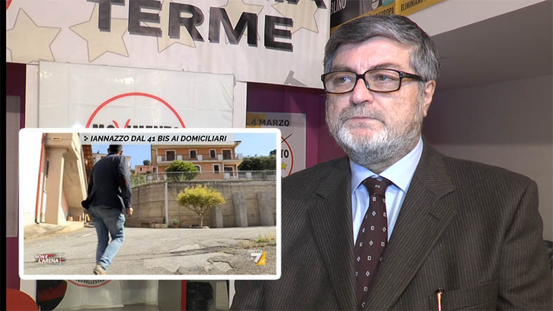 Giuseppe D'Ippolito del M5S commenta il servizio di LA7 sulla scarcerazione di Iannazzo
