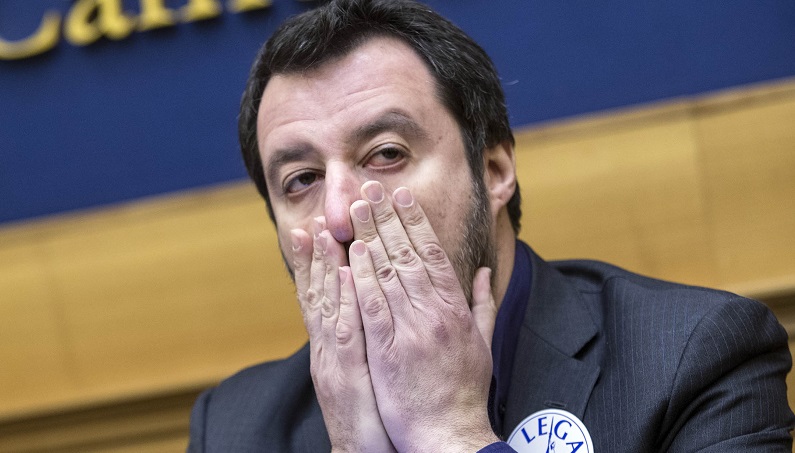 Matteo Salvini positivo