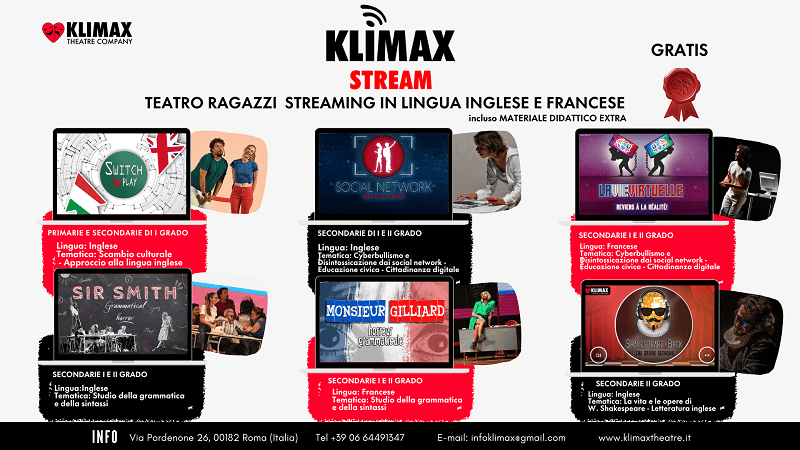 "Climax stream" a Catanzaro
