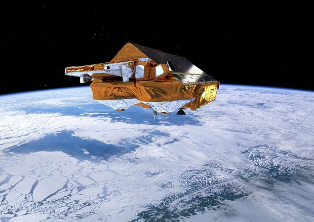 Il fenomeno, in gran parte riconducibile all'aumento delle temperature dell'aria, è documentato dal satellite CryoSat dell'Agenzia spaziale europea
